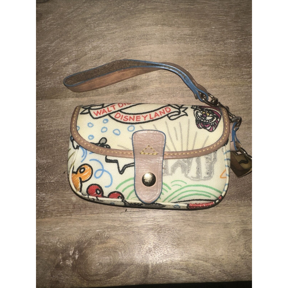 Disney Dooney and Bourke Sketch Wallet Wristlet Handbag - Mickey *read*